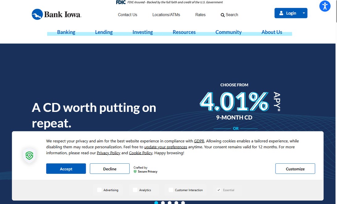 Bank Iowa – bankiowa.bank