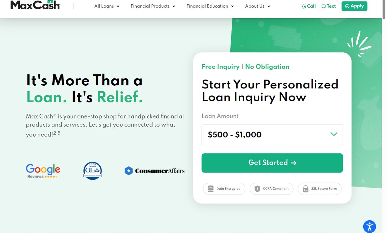 Max Cash – maxcash.com