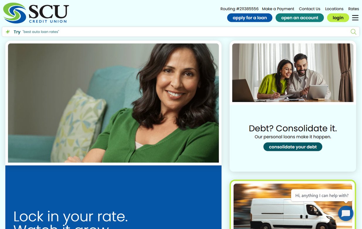SCU Credit Union – scucu.org