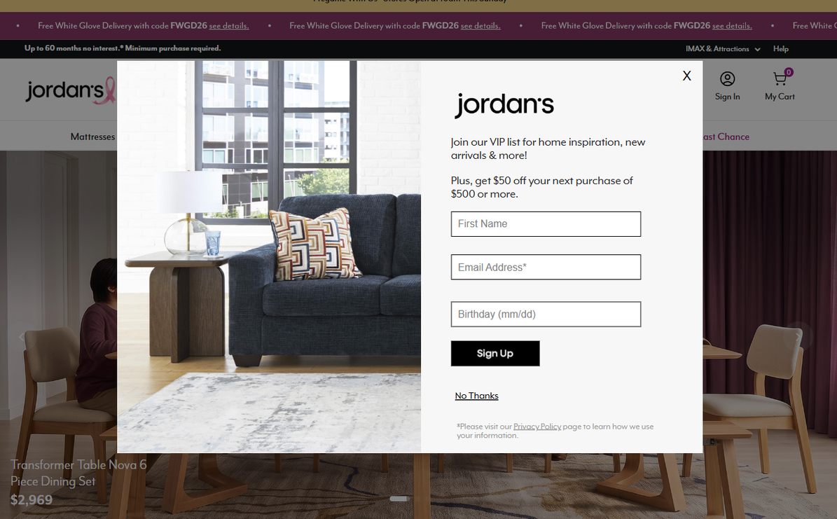 Jordan's – jordansfurniture.com