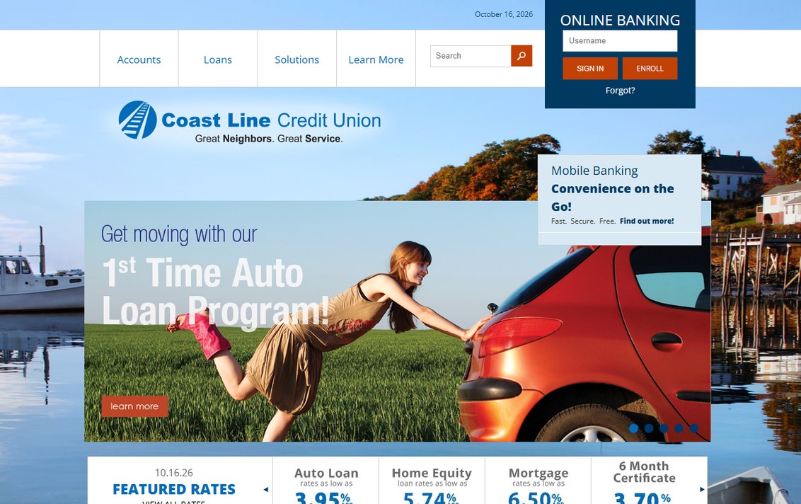 Coastline Credit Union – coastlinecu.com